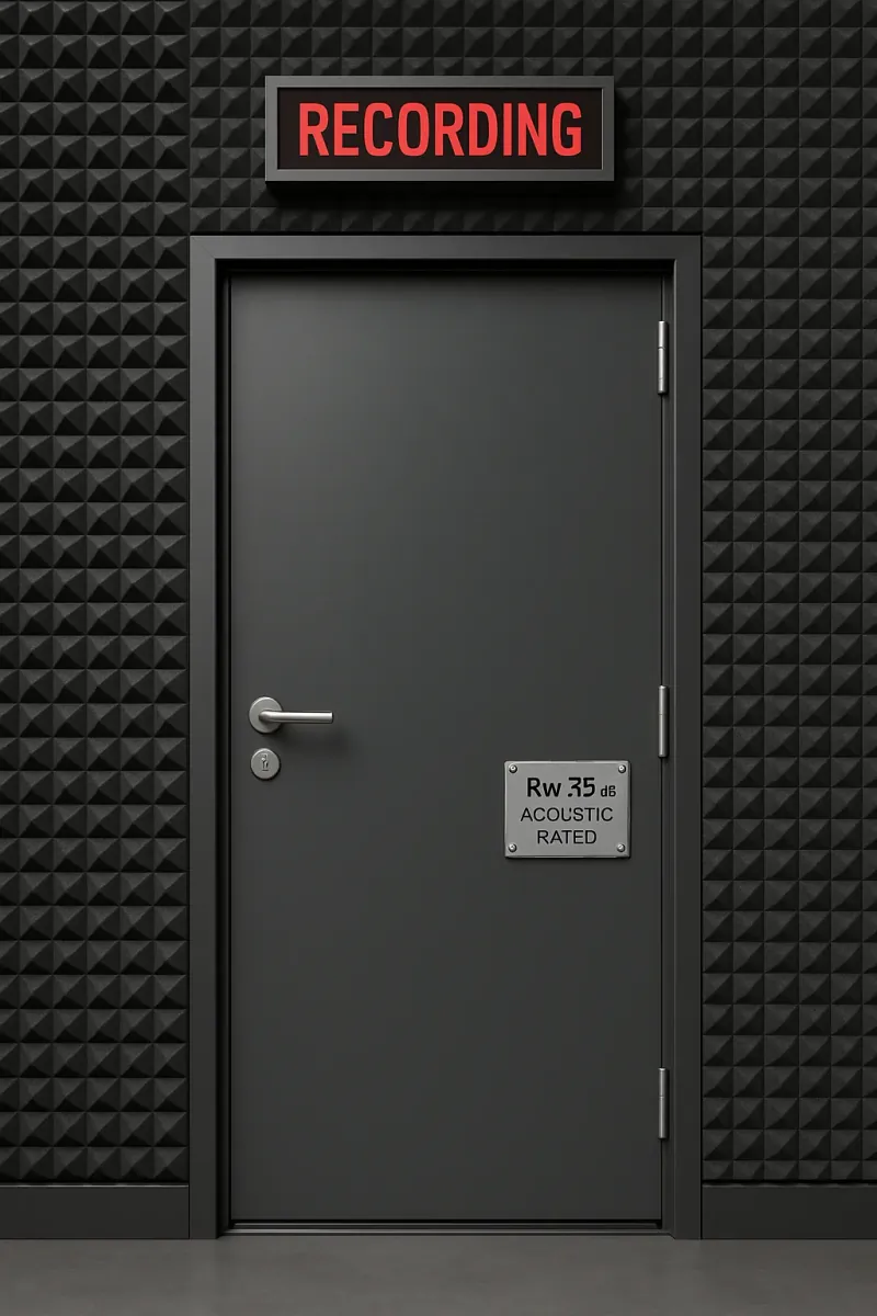 acoustic rated steel doors - professional steel doors available in Blackburn from UK manufacturers